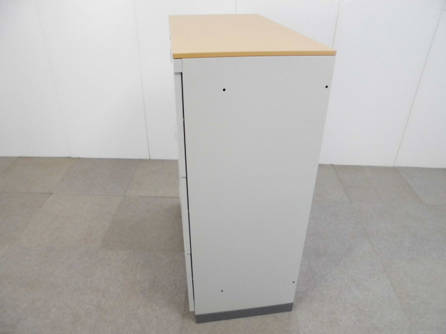 クロガネ/ニューグレー/3段ラテラルキャビネット