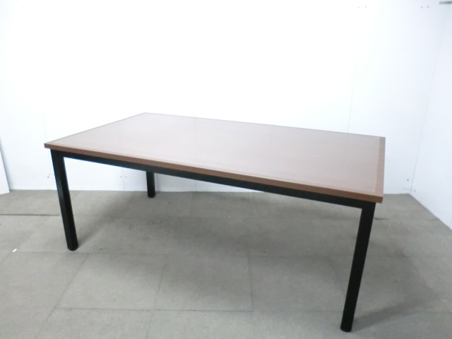 会議テーブル / 木目調 / 【新古】