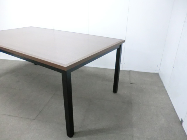 会議テーブル / 木目調 / 【新古】