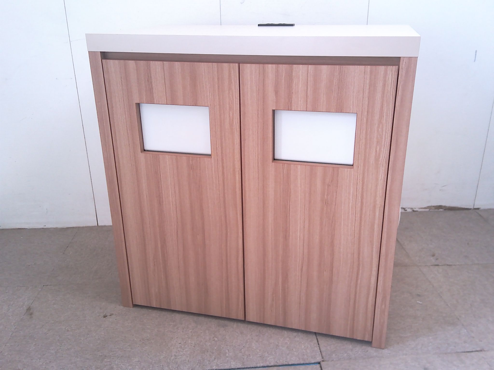 木目調/ダストボックス/【中古】/