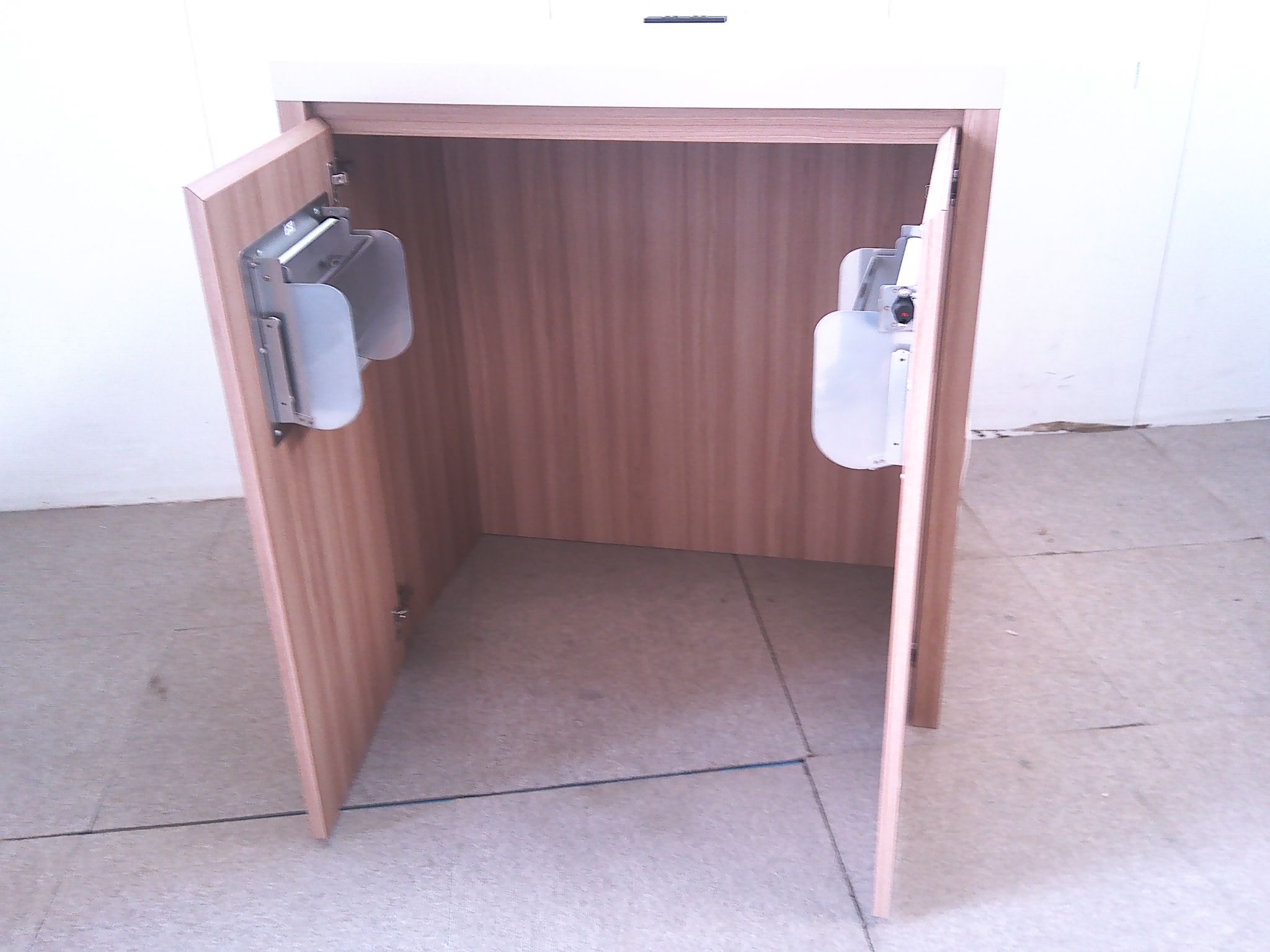 木目調/ダストボックス/【中古】/