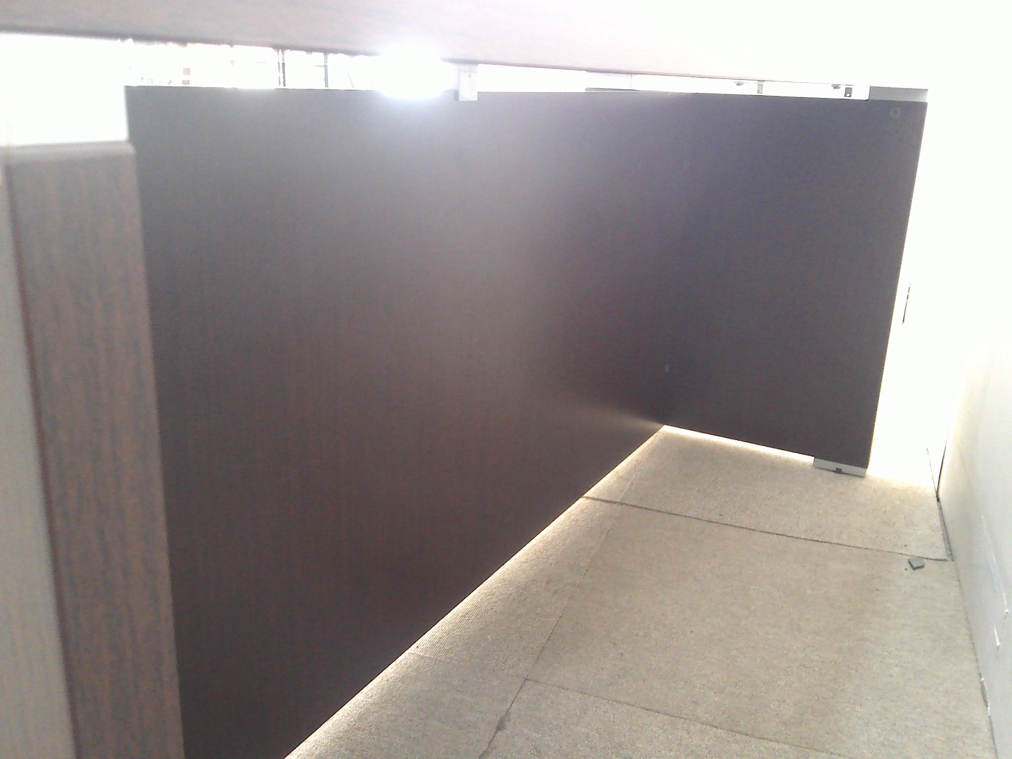 木目調/ローカウンター/幅1600/【中古】