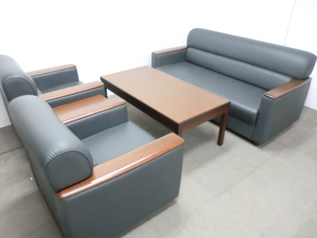 ナイキ / グレー / 【中古】 応接5点セット