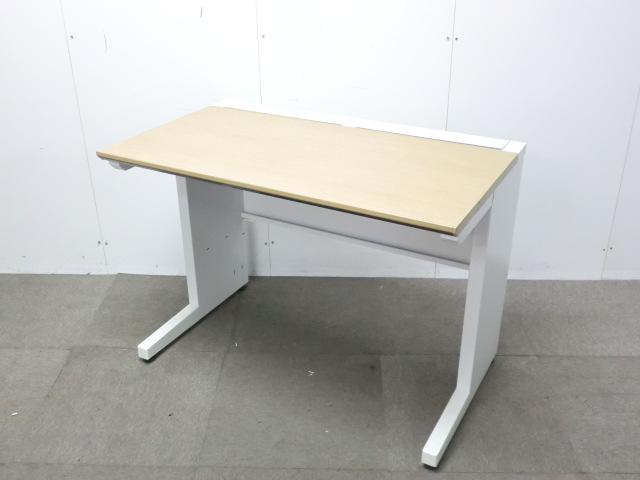 コクヨ / IS / 木目調 / 【中古】 平デスク