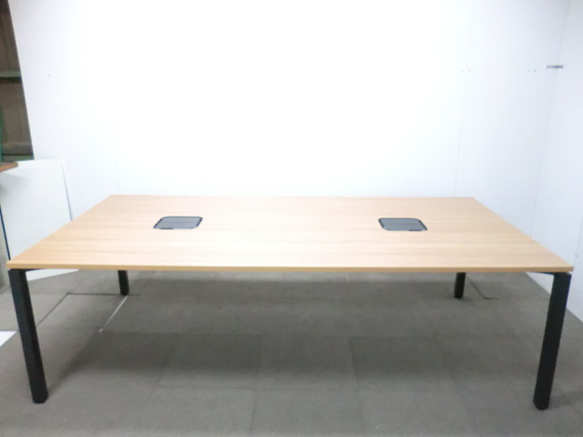 TOYOSTEEL / 木目調 / 【中古】 大会議テーブル