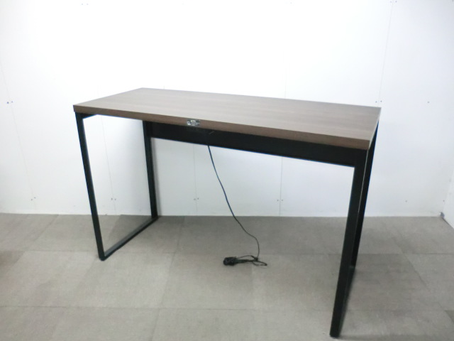 オカムラ/アルトピアッツァ/木目調/【中古】カウンターテーブ