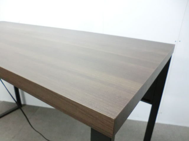 オカムラ/アルトピアッツァ/木目調/【中古】カウンターテーブ