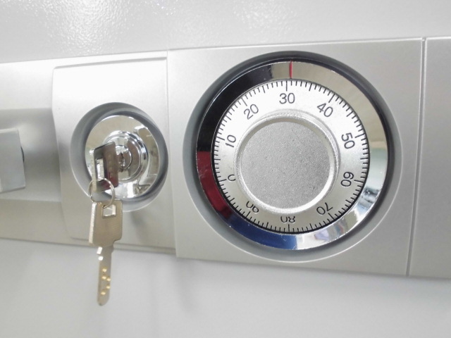 耐火金庫 / ダイヤル / グレー