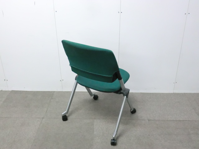 オカムラ/LITA / グリーン / 【中古】 カートチェア