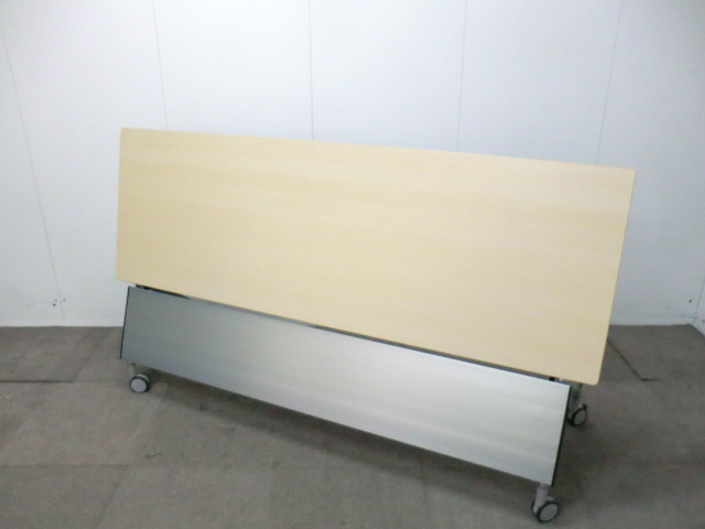 オカムラ/インターアクトNT/木目調/【中古】フォールディン