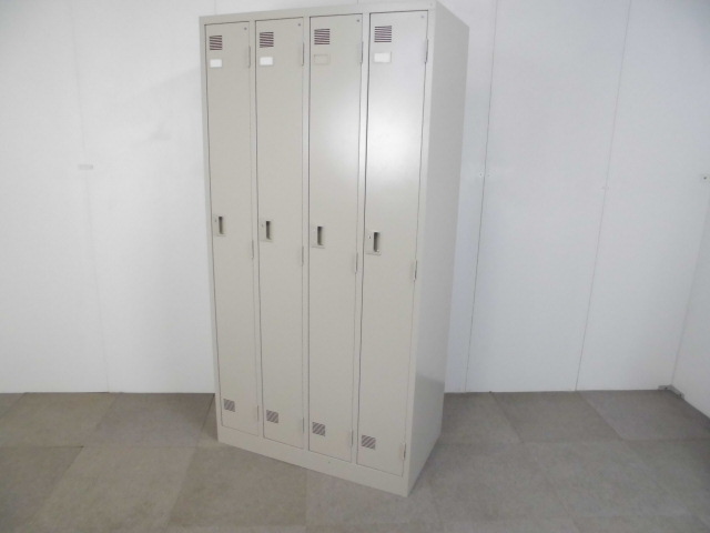4人用ロッカー / 東洋事務器工業 / ニューグレー
