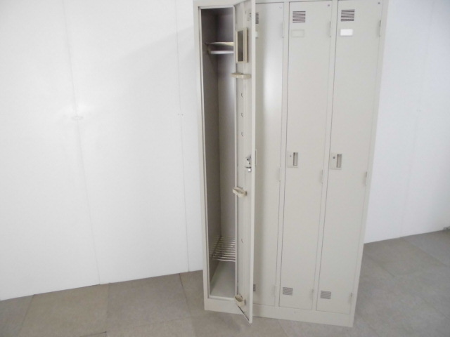 4人用ロッカー / 東洋事務器工業 / ニューグレー