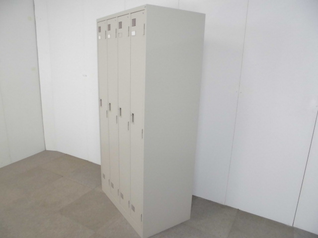 4人用ロッカー / 東洋事務器工業 / ニューグレー