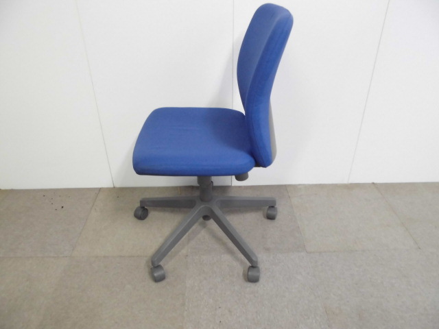 コクヨ/チェロ/ブルー/OAチェア肘無し/【中古】