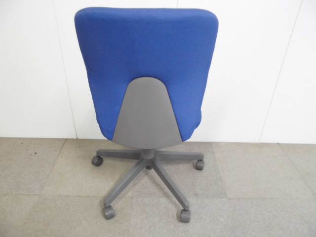 コクヨ/チェロ/ブルー/OAチェア肘無し/【中古】