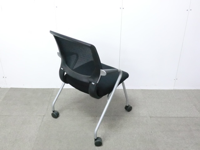 コクヨ/ サテリテ / ブラック / 【中古】 カートチェア