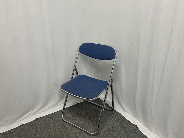 ライオン / ブルー 【中古】 折り畳みチェア