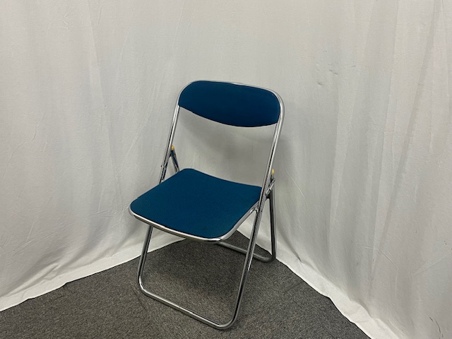 ライオン / ブルー 【中古】 折り畳みチェア