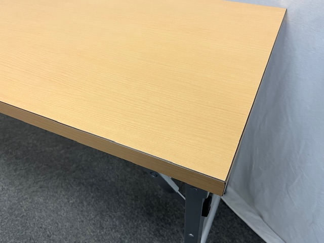 折り畳みテーブル / 木目調 / 【中古】