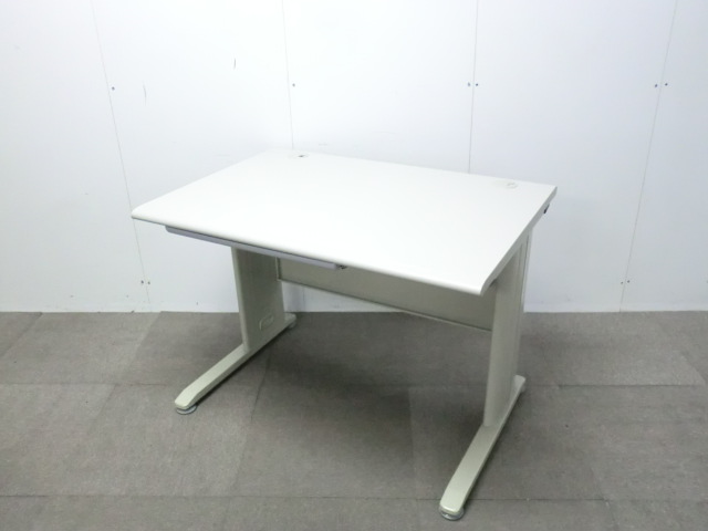 平デスク / ニューグレー / 【中古】