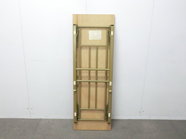 折り畳みテーブル / 木目調 / 【中古】