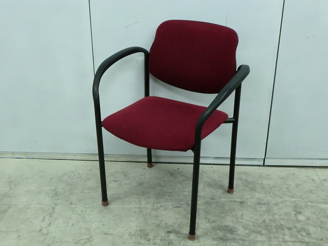 スタッキングチェア レッド 71118