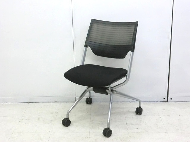 カートチェア イトーキ レクシブ ブラック 74152