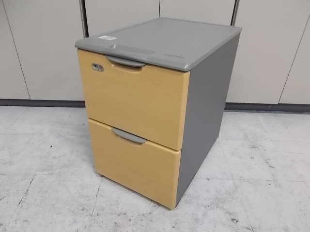 ワゴン2段 オカムラ フォレス 65965