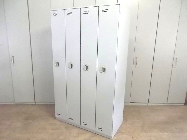 ロッカー4人用 オカムラ フィノア ニューグレー 74502